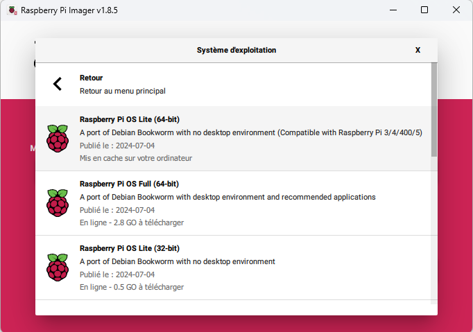 Raspberry PI OS lite, un OS léger et performant